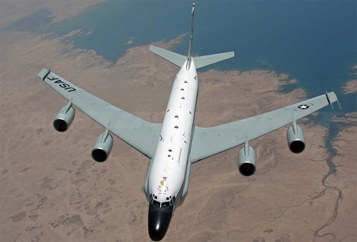 Американский разведывательный самолёт RC135. Фотография с сайта airwar.ru