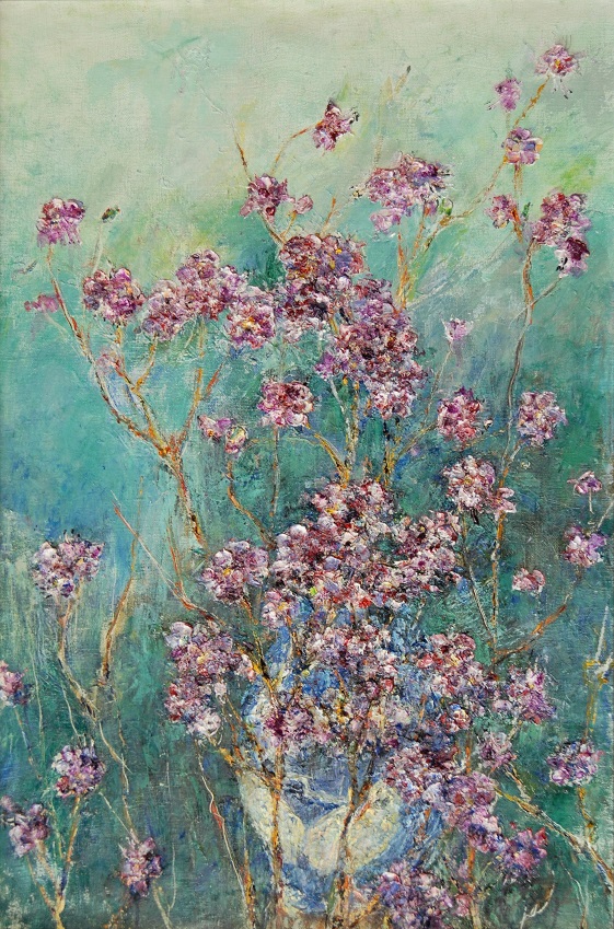 Багульник  2012 хост масло 83х56 Вениамин Гончаренко by . 