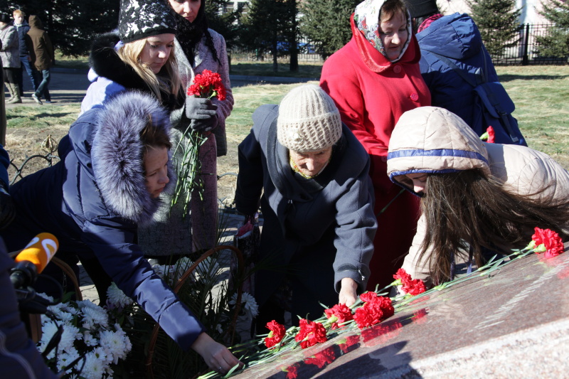 На митинге памяти На митинге памяти