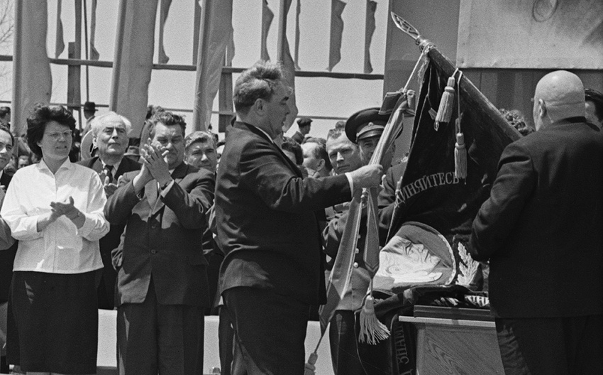 Брежнев 1966 by . 