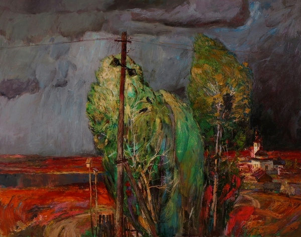 Медведев В. В. В преддверии. 140х110 by . 