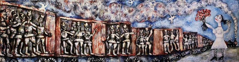 Погребняк В. Н. Победа Х. м. 80х360. 2015 by . 