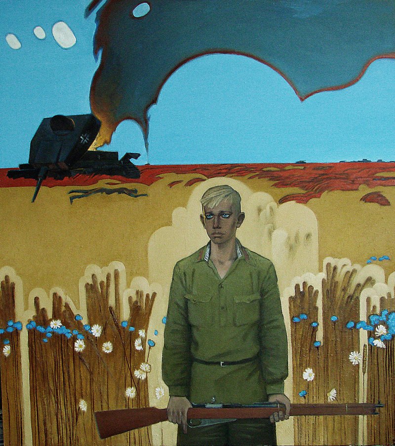 Селиванов А. В. 1941 год. Васильки. Х. м. 135х120. 2015 обновленный by . 