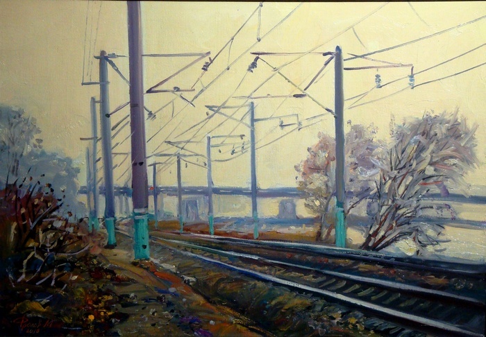 Фролов М.Ю.Амурский залив.х.м. 50х70. 2016. by . 