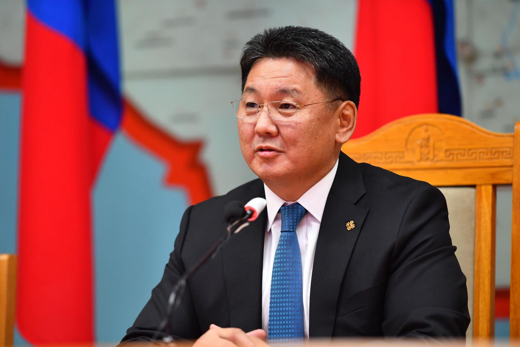 президент Монголии by . 